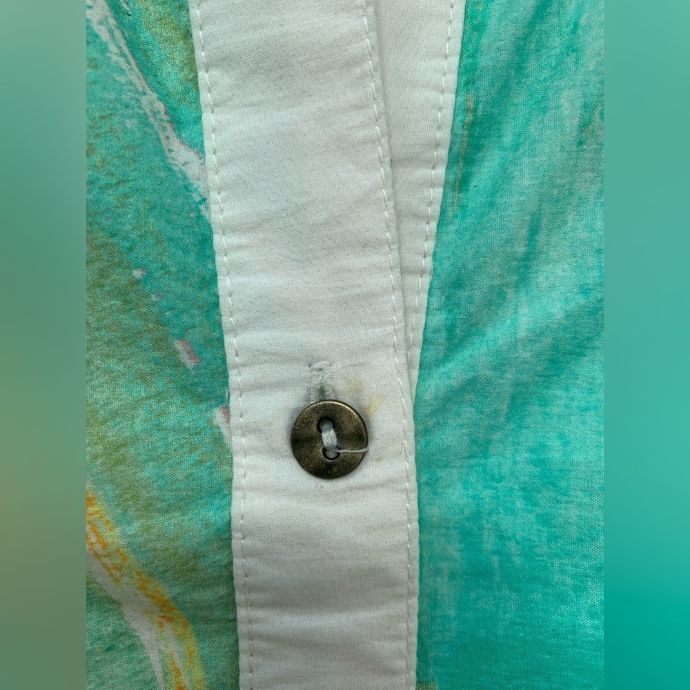 Anthropologie NWT Size L The Lillian Cap-Sleeve Button-Front Midi Dress by Maeve - Picture 13 of 13